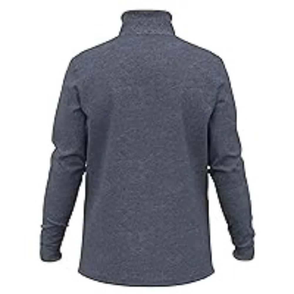 Maks Mens Casual Cotton Turtleneck Pullover Sweater Interlock Knit Combed Size S - Picture 3 of 6